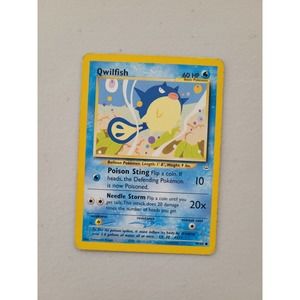 Most popular Classic Qwilfish 49/64 Neo Revelations Common Pokemon Card
